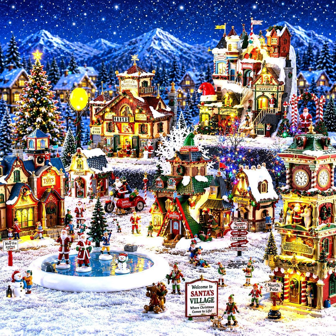 Lemax 14840 Christmas Village Accessory: The Festive Outdoors