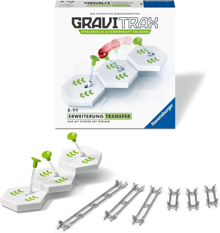Ravensburger GraviTrax Erweiterung Balls und Spinner - Ideales Zubehör für spektakuläre Kugelbahnen,