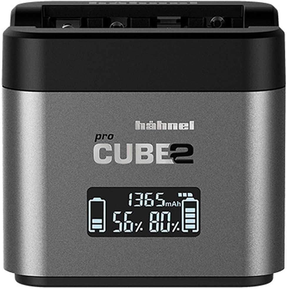 Hähnel ProCube 2 Nikon Doppel-Ladegerät für 4 Mignon-Akkus oder 2 Li-Ionen-Akkus vom Typ Nikon EN-EL
