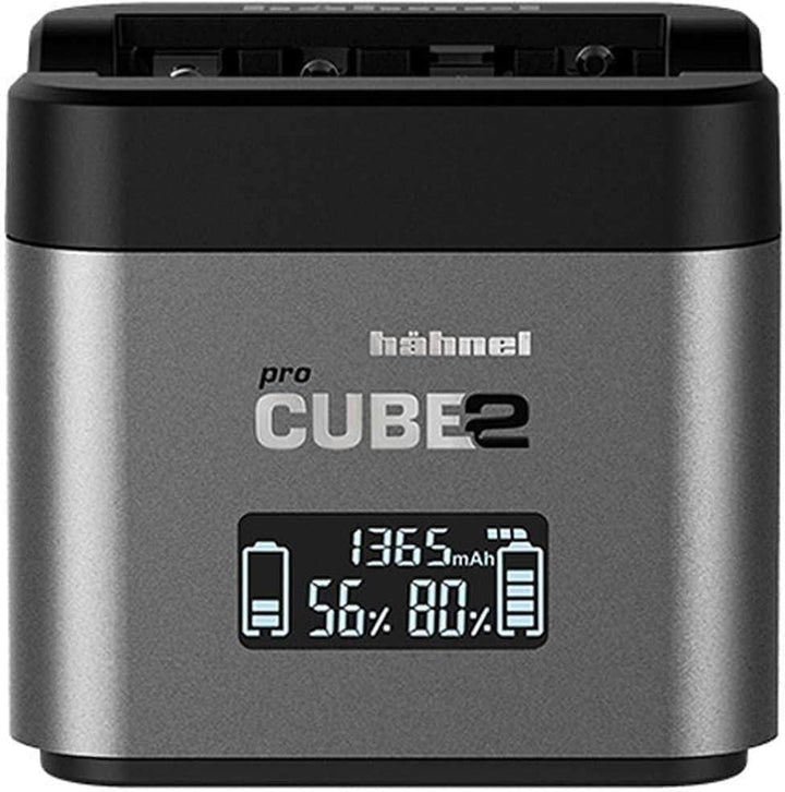 Hähnel ProCube 2 Nikon Doppel-Ladegerät für 4 Mignon-Akkus oder 2 Li-Ionen-Akkus vom Typ Nikon EN-EL