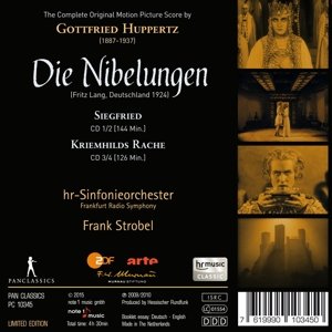 Huppertz: Die Nibelungen - Fritz Lang (Complete Score), Audio-CD