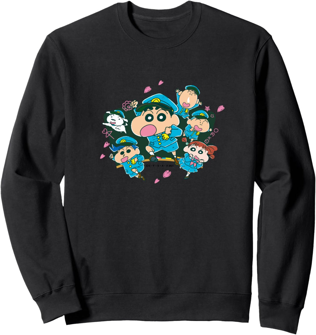【Movies】Hana no Tenkas Gakuen Kasukabe boeitai Sweatshirt