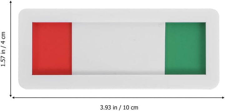 EXCEART 5 Stücke Frei Besetzt Schild Schiebeschild Türschild Klebeschild Raumschild Hängeschild Wand