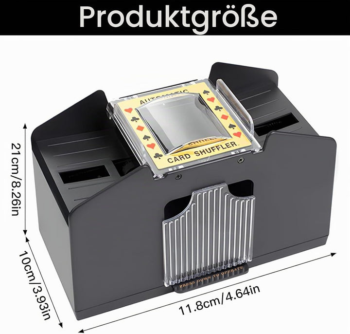 Binnan Kartenmischmaschine Elektrische 2 Decks,Automatischer Kartenmischer Casino Kartenmischer,kart