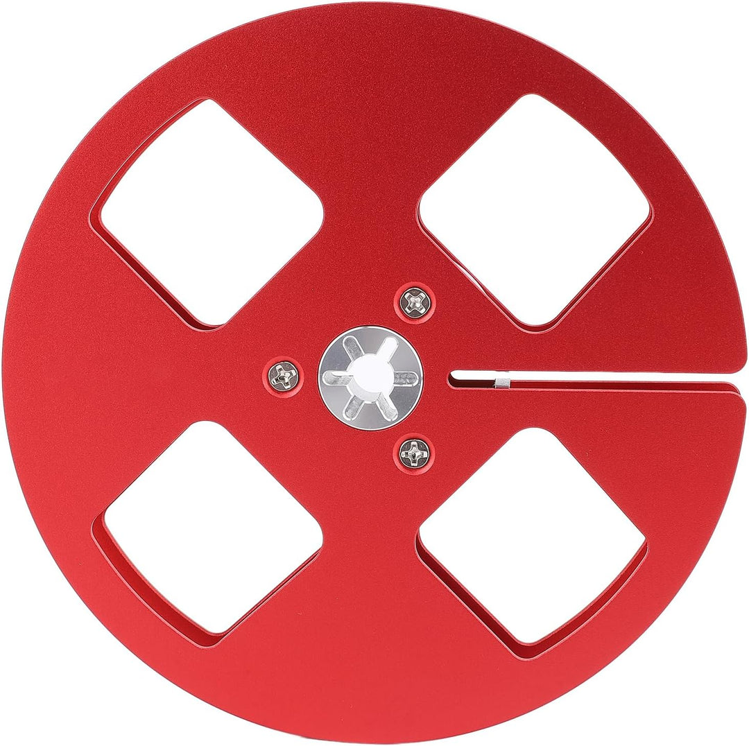 1/4 5 Zoll Leere Bandspule 4 Löcher Universal Open Reel Tonband Leere Spule Aluminiumlegierung für R