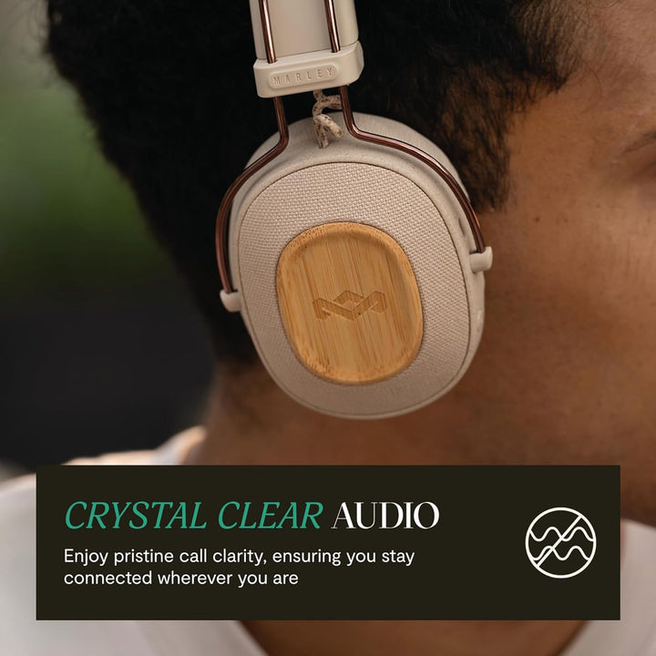 House of Marley Positive Vibration Riddim kabellose On-Ear Bluetooth Kopfhörer - 50 Std. Spielzeit,