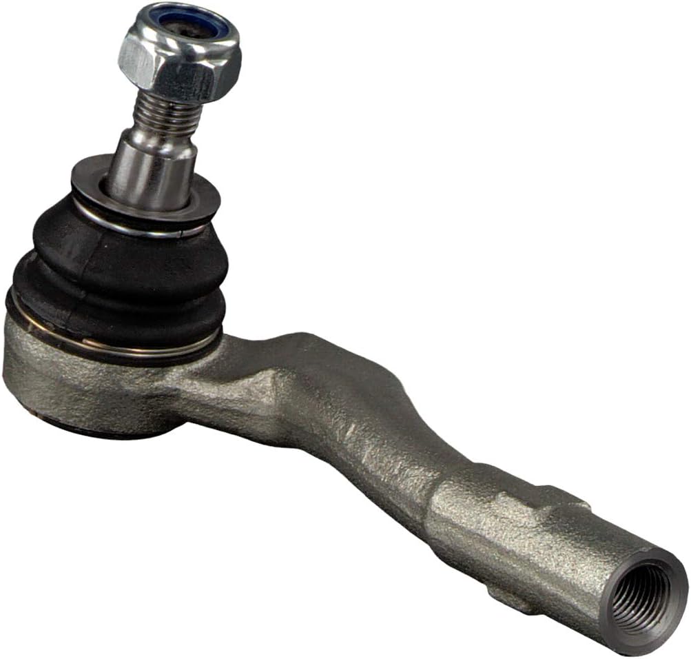 febi bilstein 39956 Spurstangenendstück mit Sicherungsmutter , 1 Stück Vorderachse rechts, Vorderach