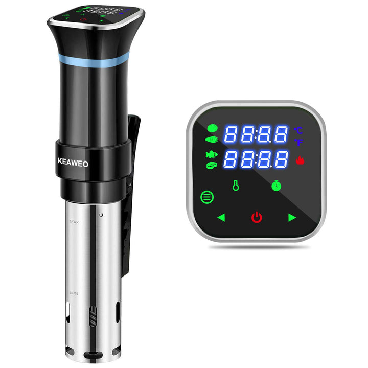 KEAWEO Sous Vide, 1100W Sous-Vide Garer Stick Präzisionskocher Immersion Tauchzikulator Präzisionsko