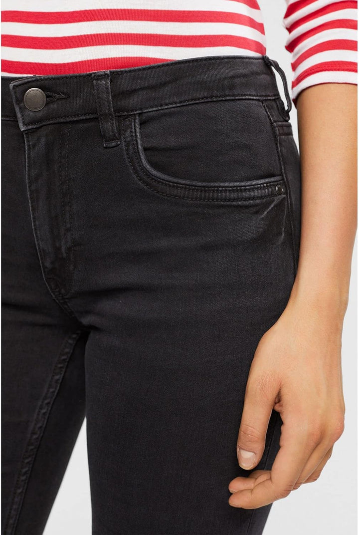 ESPRIT Damen Jeans 27W / 30L 911/Black Dark Wash, 27W / 30L 911/Black Dark Wash