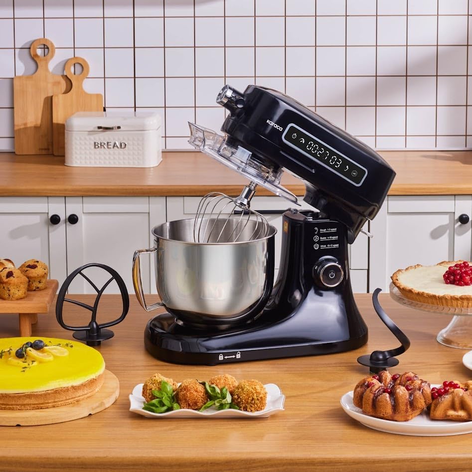 Karaca Pro Artisan Timer Küchenchef Black 1600W 5 Liter