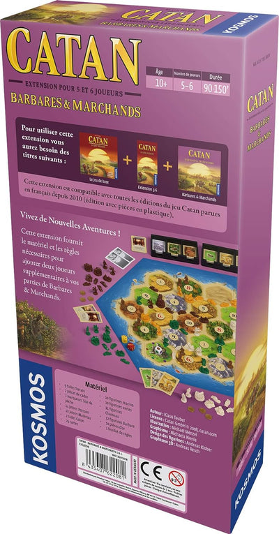 Catan – Verlängerung Barbares & Marchands 5-6 Joueurs (FR)