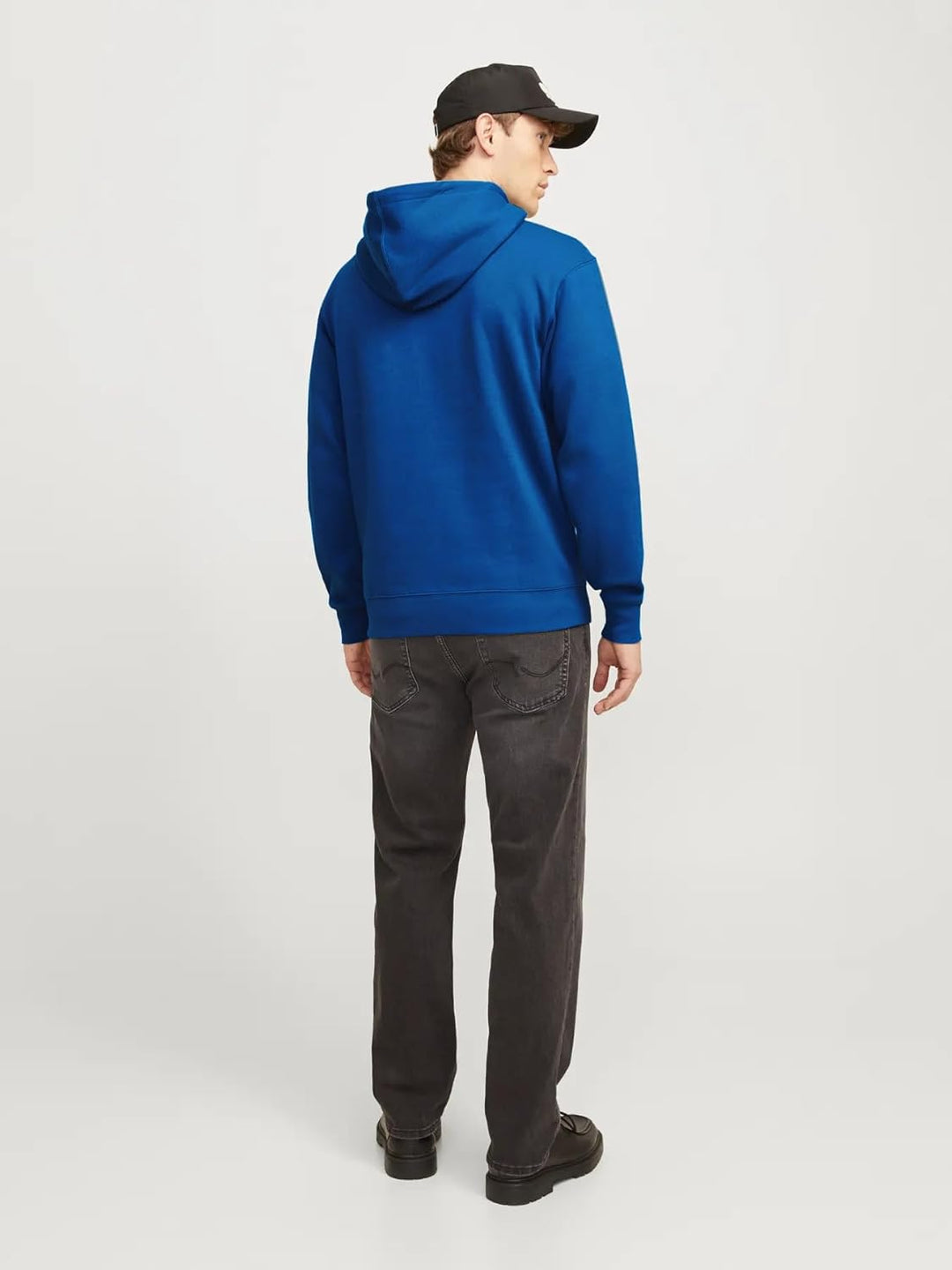 JACK & JONES Herren Hoodie Kapuzenpullover JJESTAR JJ Sweat Hood - Relaxed Fit S Classic Blue, S Cla
