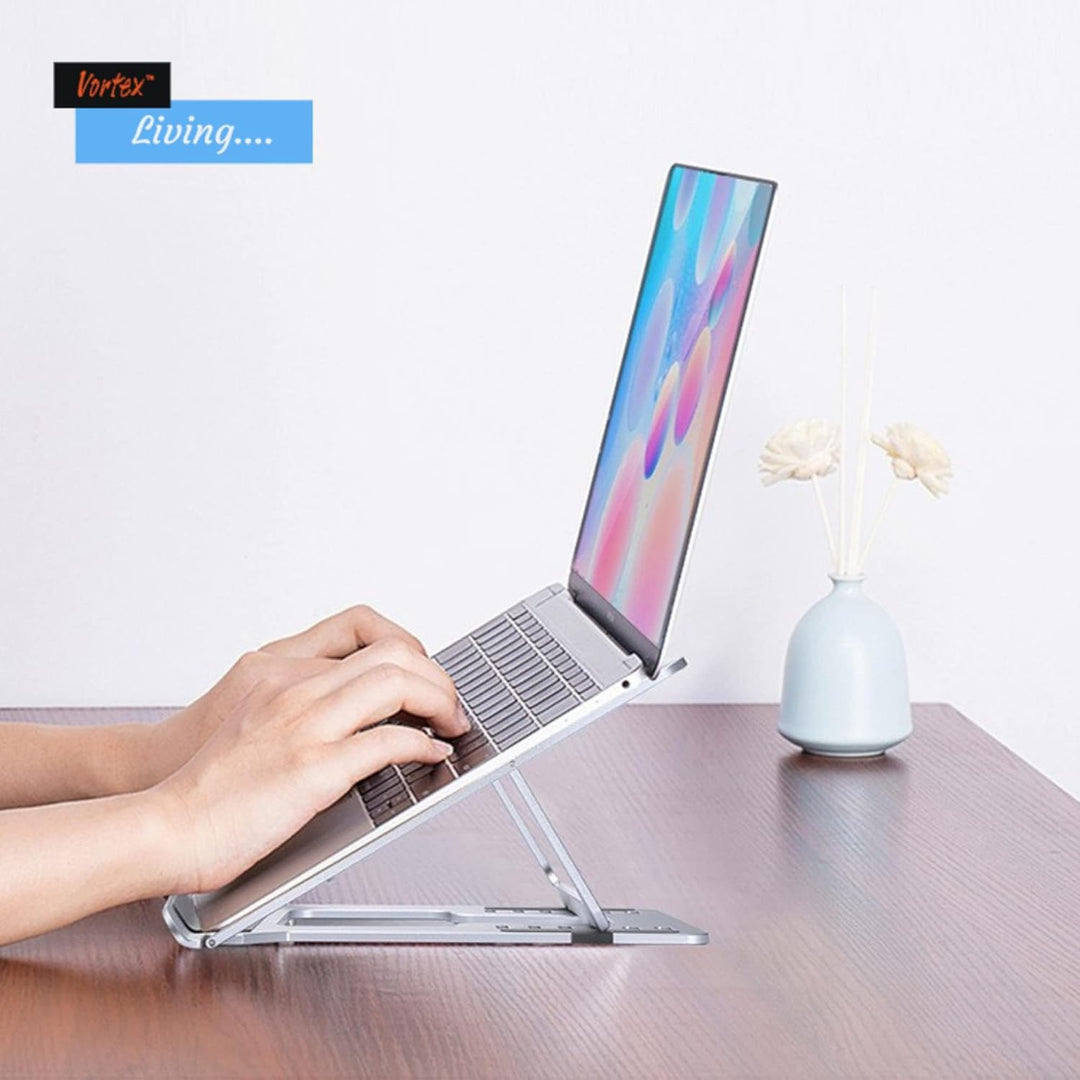 Vortex D24-3 Silver Laptop-Ständer Verstellbarer Laptop-Tablet-Ständer Multi-Winkel-Ständer Telefons