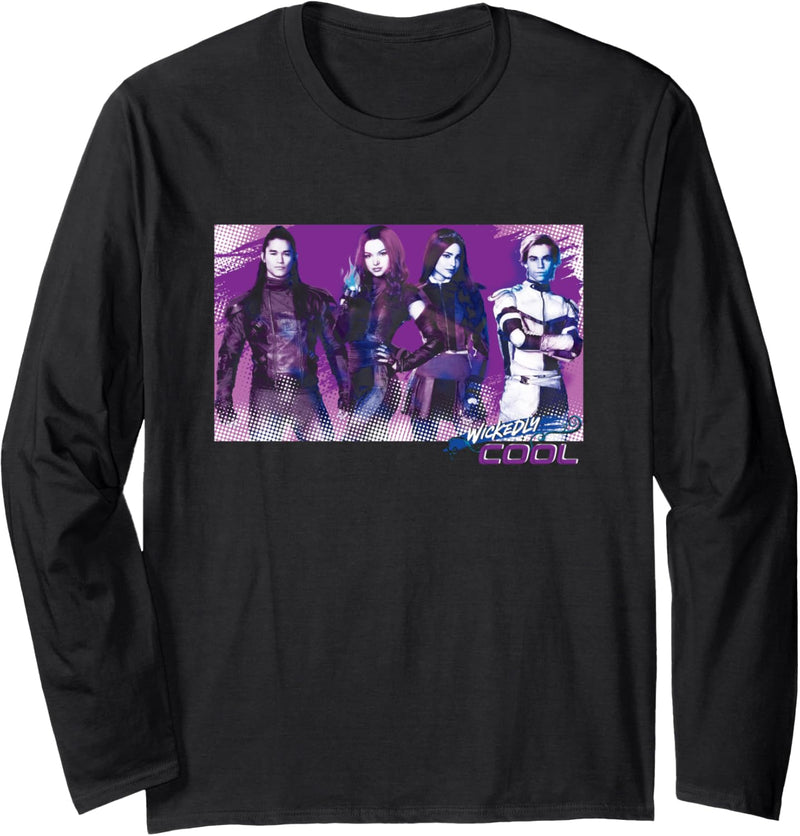 Disney Descendants 3 Carlos Mal Jay Evie Wickedly Cool Langarmshirt