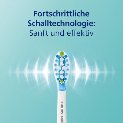 Philips DiamondClean Elektrische Zahnbürste - Schallzahnbürste mit 4 Putzprogrammen, Timer, Rosa, 1