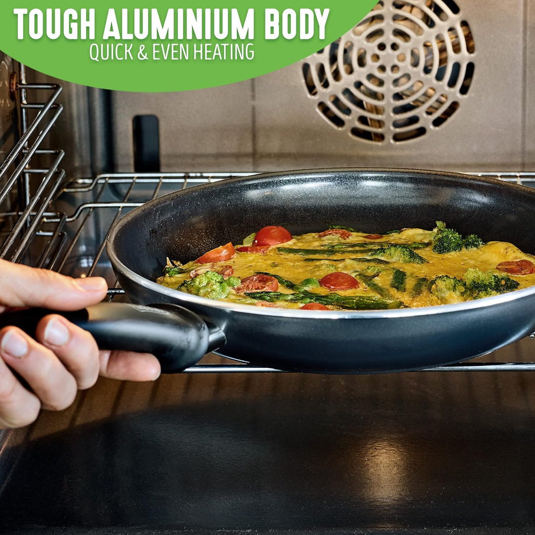 GreenChef Diamond Gesunder Keramik-Kochtopf, 20 cm/ 3,1 Liter, PFAS-frei, Induktionsgeeignet, Backof