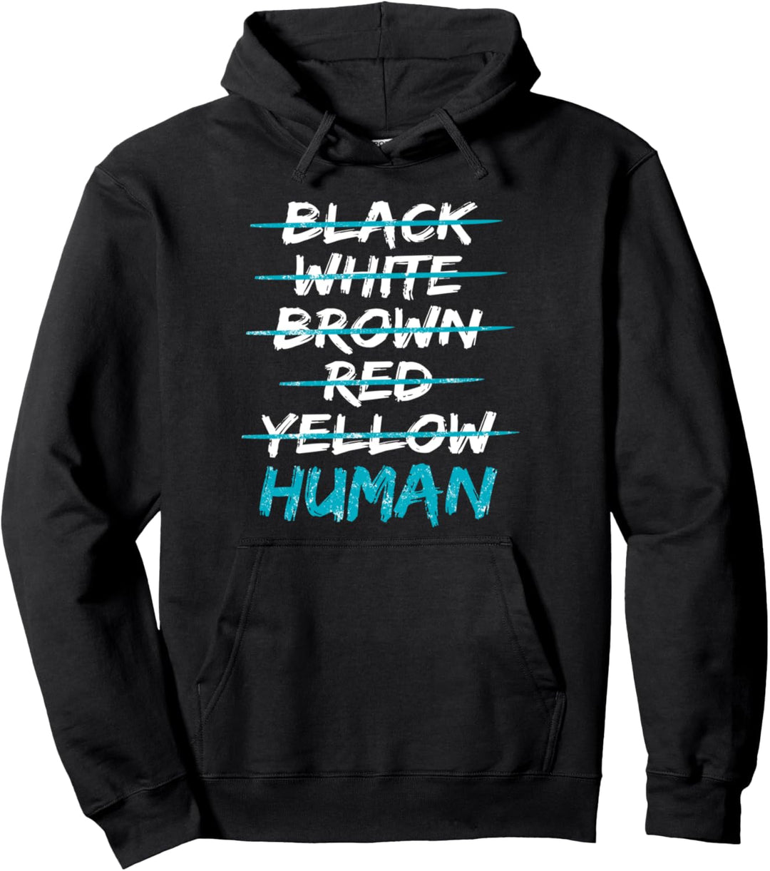 Gegen Rassismus Anti Racism Human Mensch Equality Pullover Hoodie