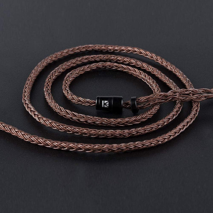 KBEAR 16 Core Silber Überzogene Draht Kopfhörer Upgrade Kabel Kopfhörer Ersatz Ohrhörer Austauschkab