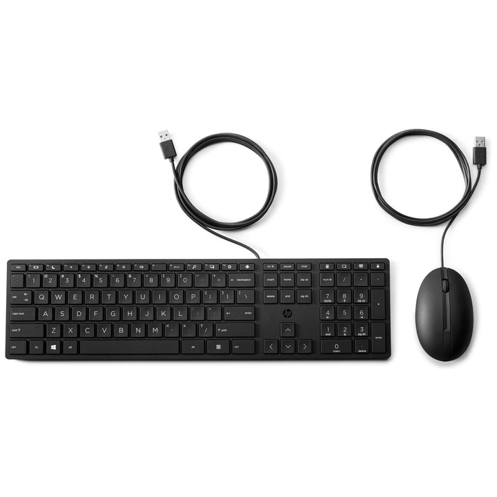 HP Wired Desktop 320MK Desktop-Set, schwarz