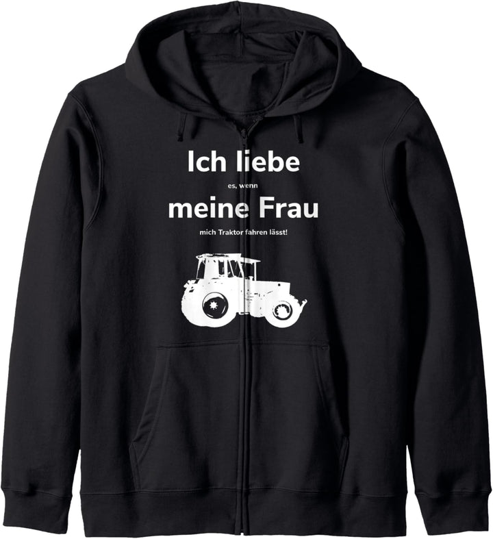 Traktor Landwirtschaft Landwirt Bauer Trecker Lohner Kapuzenjacke