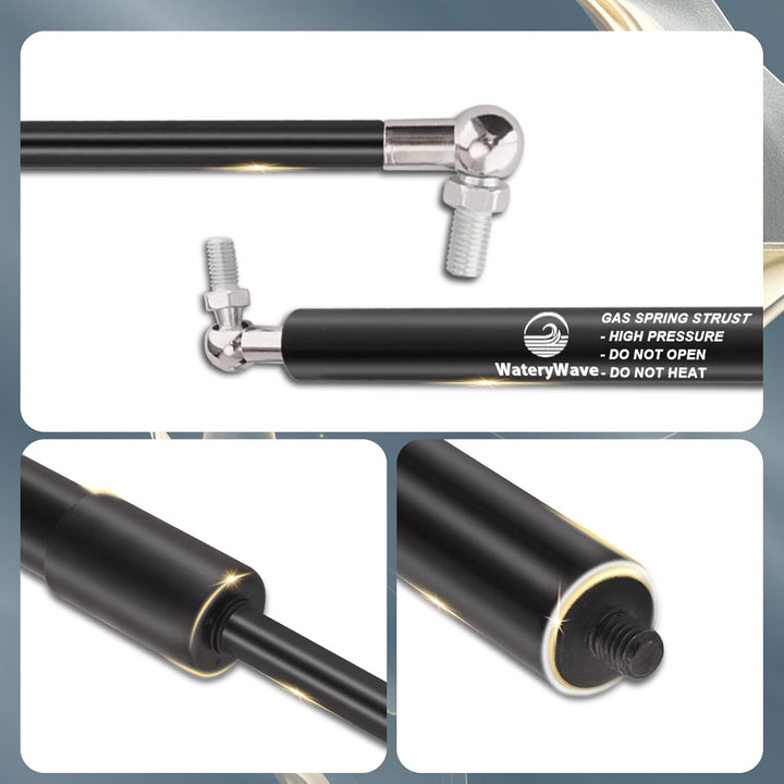2Pcs 500MM 700N Universal Gasdruckfeder mit Kugelgelenkköpfen Kofferraum-gasfeder Gasdruckdämpfer fü