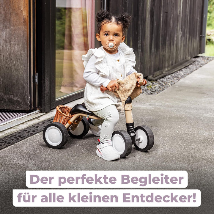 PUKY WUTSCH Perky Purple | Lauflernrad ab 1 1/2 Jahren | Lauflernhilfe Kinder | Lauflernwagen Indoor