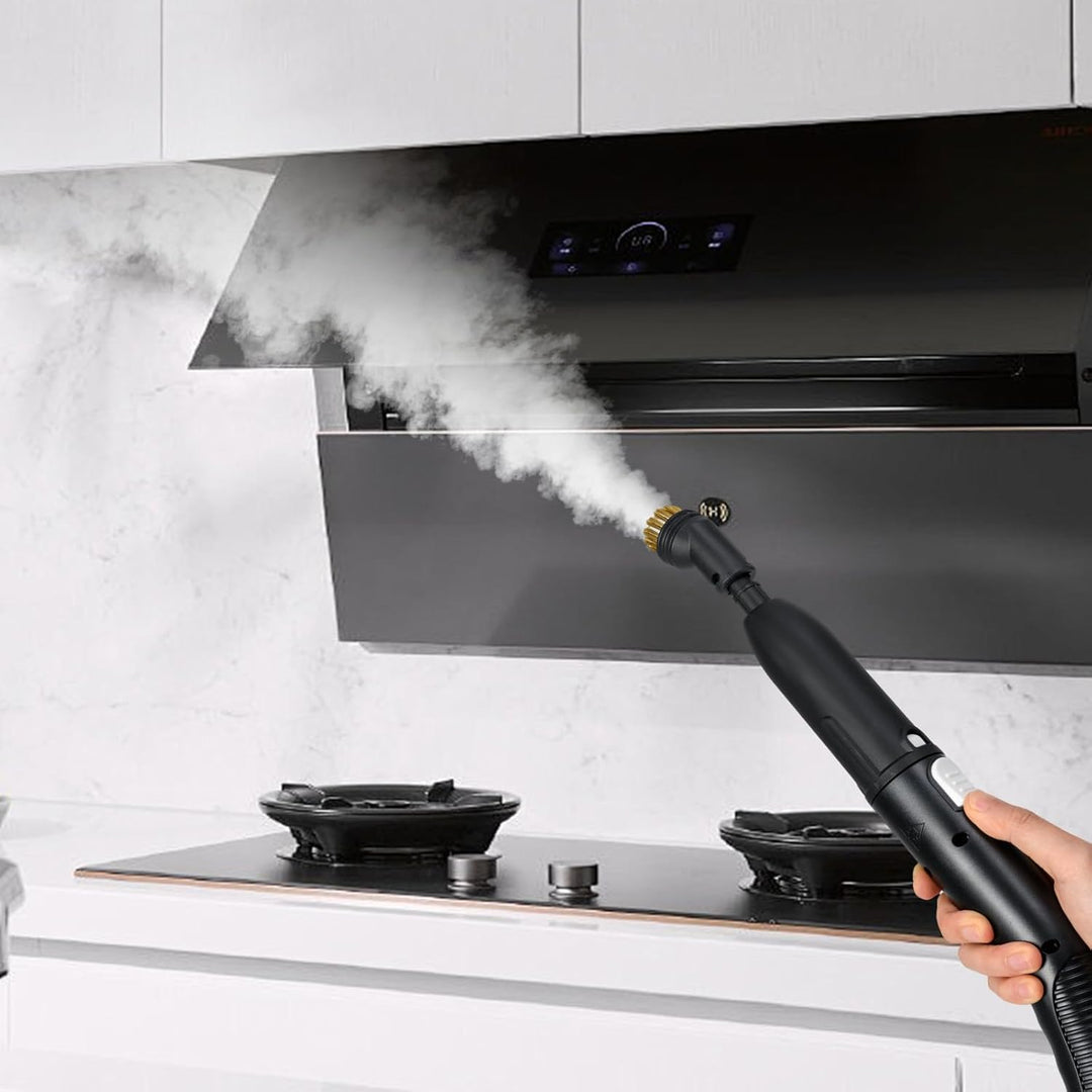 SOARS Dampfreiniger Handgerät mit 11 Zubehör, Dampfdruck: 3 bar, Max. 180 ℃, Leistung: 1600W, Wasser