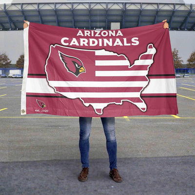 WinCraft Arizona Cardinals Nation USA American Country 3x5 Flag