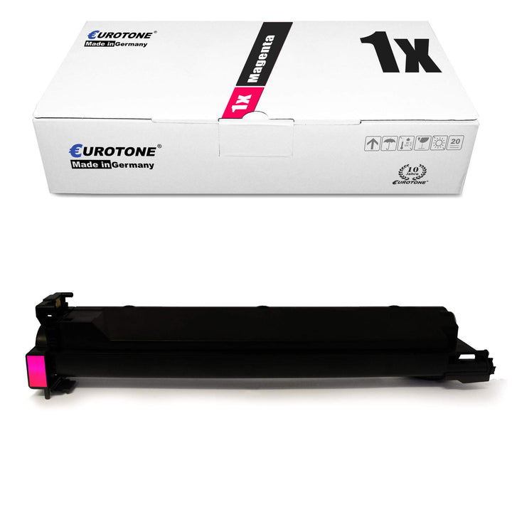 Eurotone 1x Müller Printware Toner für Konica Minolta Bizhub C 203 253 ersetzt A0D7352 TN213M 1x Mag