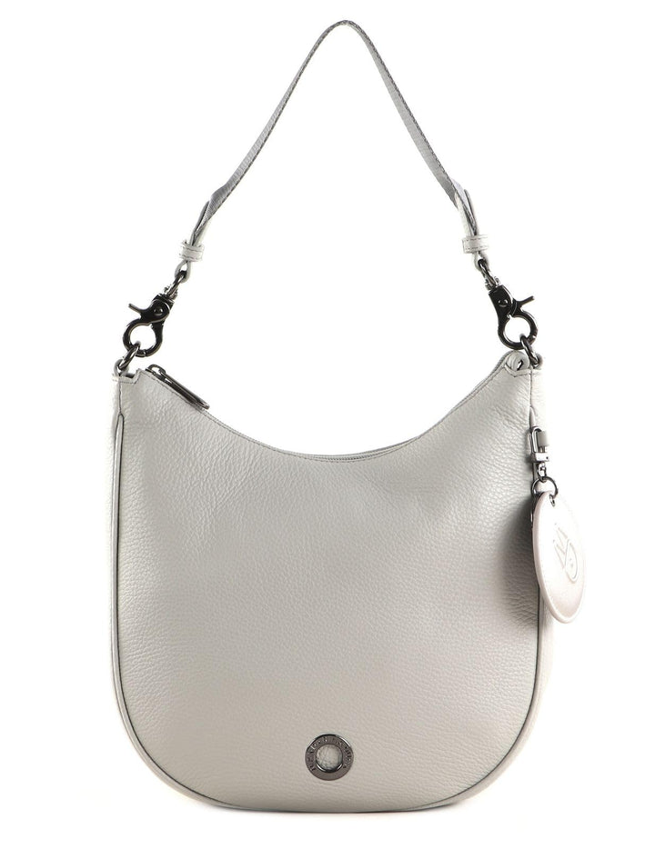 Mandarina Duck Damen Mellow Leather Handtasche Pearl, Pearl
