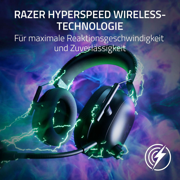 Razer Blackshark V2 Pro (Playstation) - Kabelloses Konsolen E-Sport Headset für PS5 (Triforce 50mm T