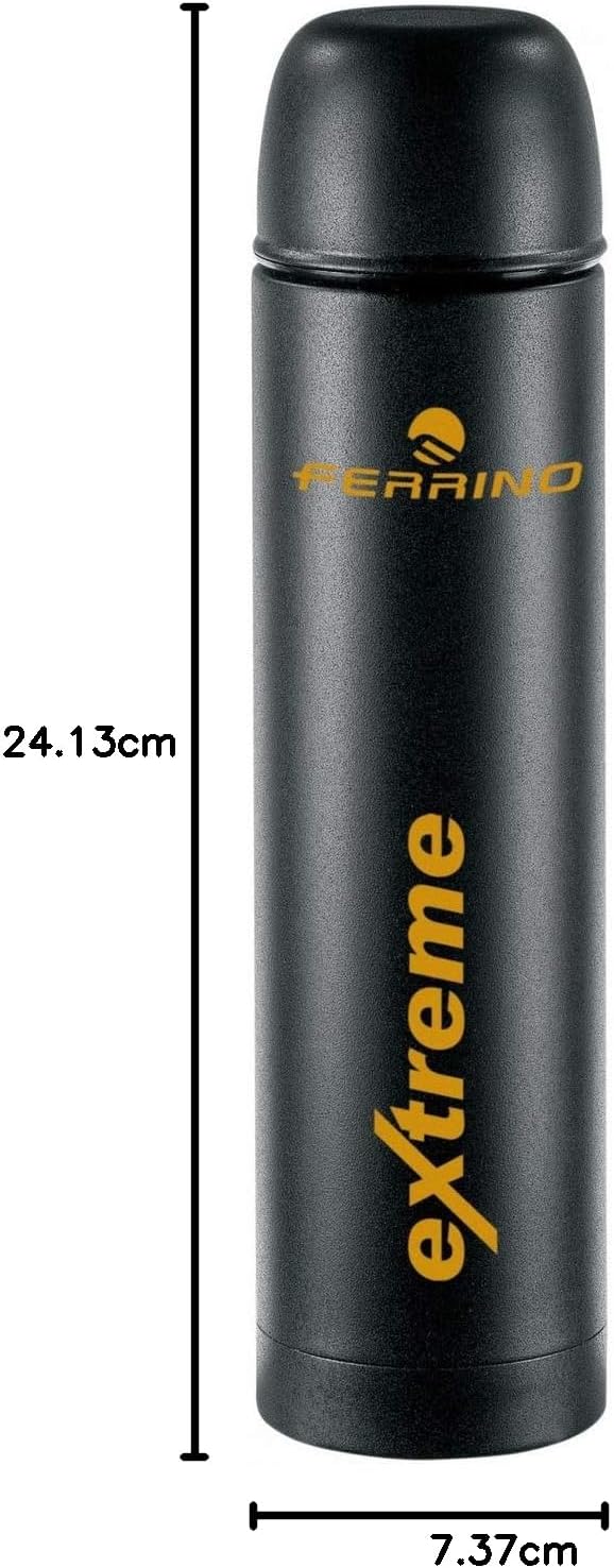Ferrino Extreme Thermosflasche, Schwarz, 0,5 l