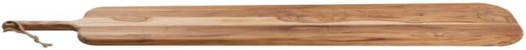 Tramontina PROVENCE Servierbrett, FSC-zertifiziertes Teakholz, 117,5 x 32 x 1,8 cm, Handwäsche, Anti