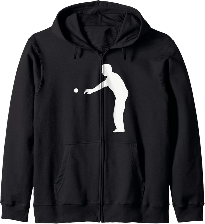 Boule Petanque Rentner Geschenk Kapuzenjacke
