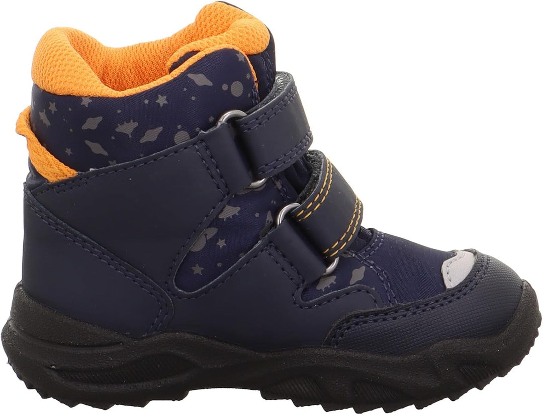 Superfit GLACIER Stiefel Gore-Tex 1-009221 Jungen 20 EU Weit Blau Orange 8020, 20 EU Weit Blau Orang