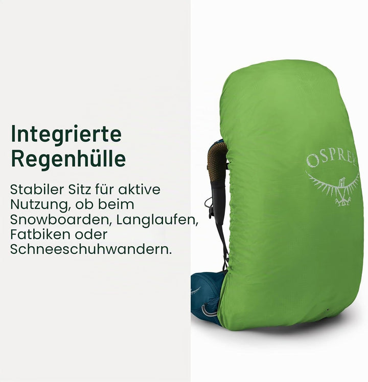 Osprey Herren Atmos AG 65 Liter Rucksack Einheitsgrösse, Einheitsgrösse