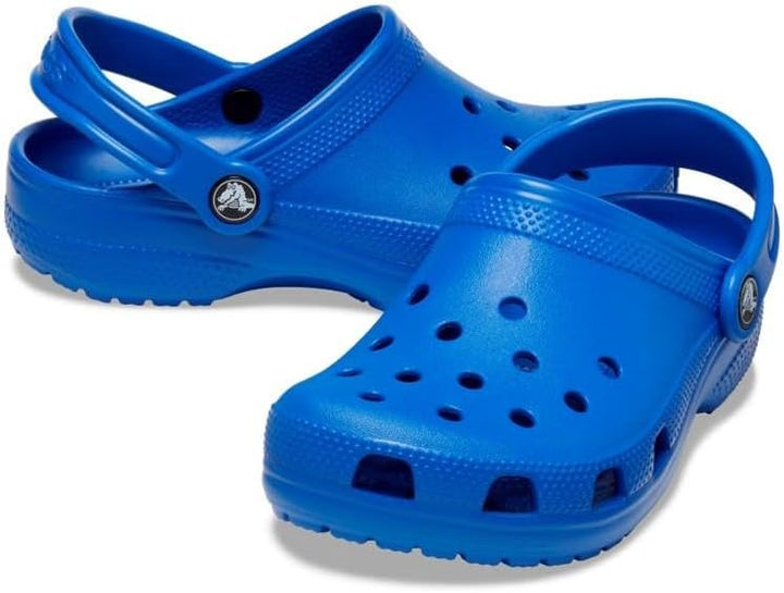 Crocs Unisex Kinder Classic Clog K Holzschuh 28/29 EU Blue Bolt, 28/29 EU Blue Bolt