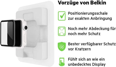 Belkin Screenforce UltraCurve Displayschutz (Apple Watch Series 2 / 3, 42 mm) 42 mm Serie 2 / 3, 42