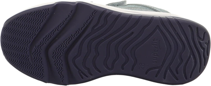 Superfit Mädchen Melody Sneaker 25 EU Schmal Hellgrün Silber 7500, 25 EU Schmal Hellgrün Silber 7500