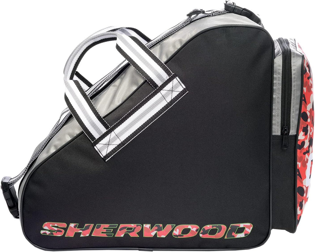 Sherwood - Skatebag Code Series I Schlittschuhtasche mit Henkeln I Eishockey-Bag mit Reisverschluss