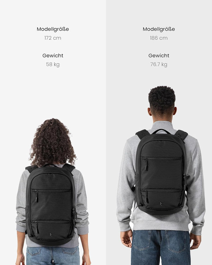 tomtoc Laptop Rucksack 26L, Business Rucksack Herren Damen mit Laptopfach für 15,6-16 Zoll Notebook,