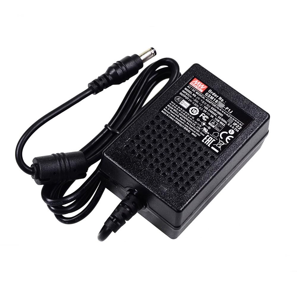 Mean Well GSM 18W 2A Stromversorgungsadapter GSM18E09-P1J, GSM18E09-P1J