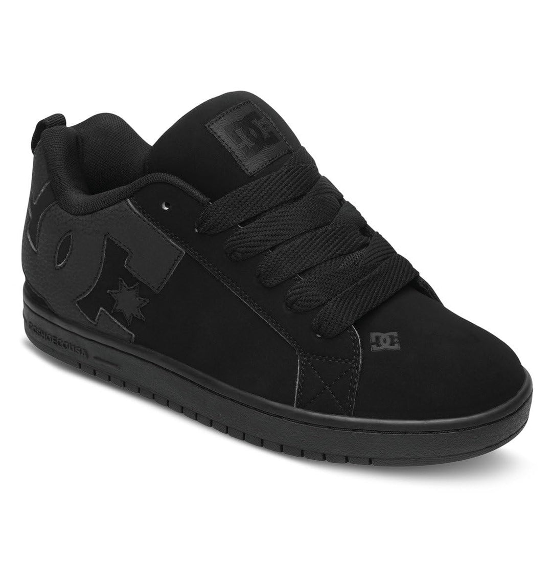 DC Shoes Herren Court Graffik Skate-Schuh 42.5 EU Schwarz, 42.5 EU Schwarz
