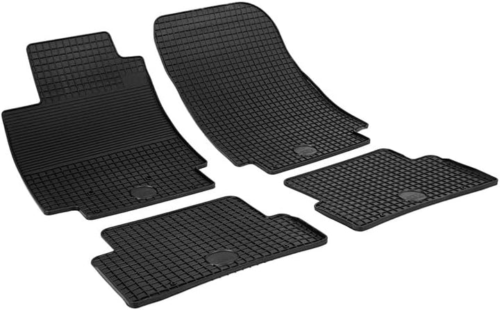 Gummi Fussmatten passend für Renault Clio III ab 2005/Clio IV ab 2012-8/2019 AZUGA AZ10091922 Gummim