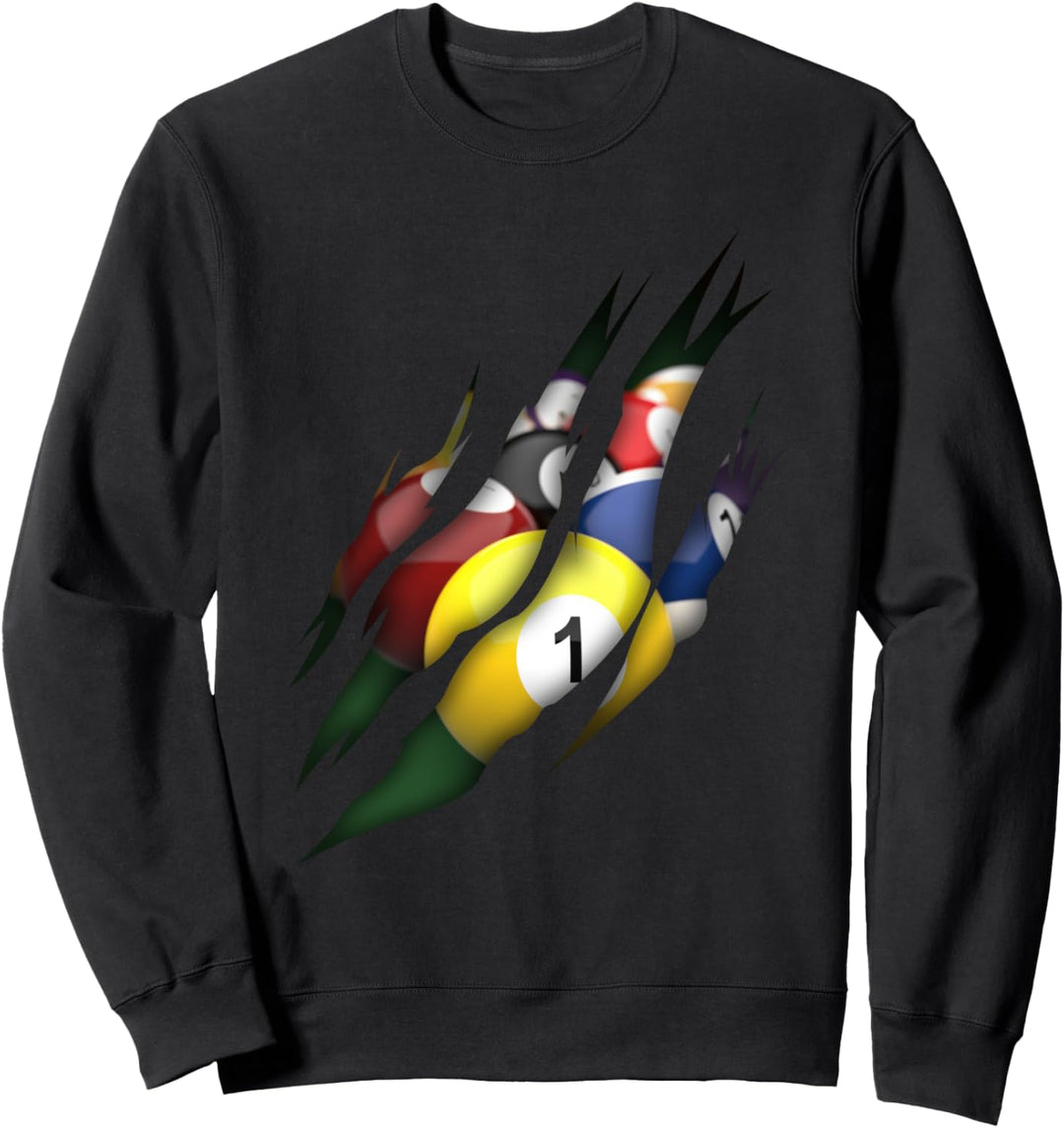 Billard Pool 8 Ball Spieler Billiard Sweatshirt