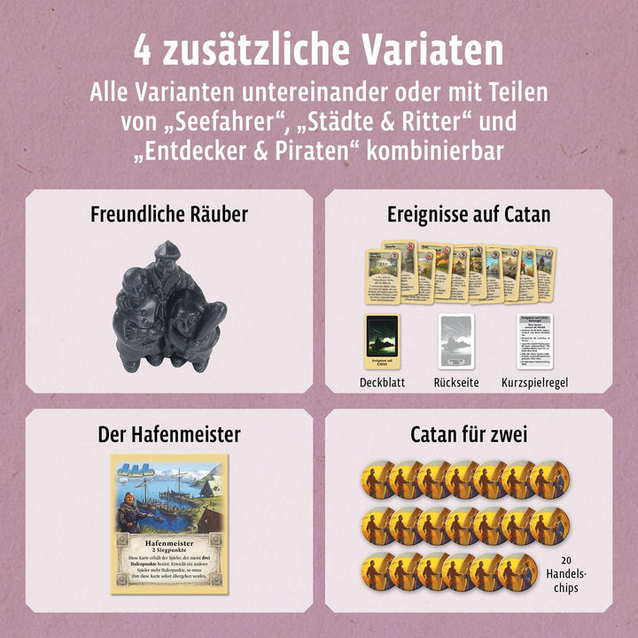 Kosmos Brettspiel Catan - Händler &amp; Barbaren CATAN Händler &amp; Barbaren, CATAN Händler &amp; Barbaren