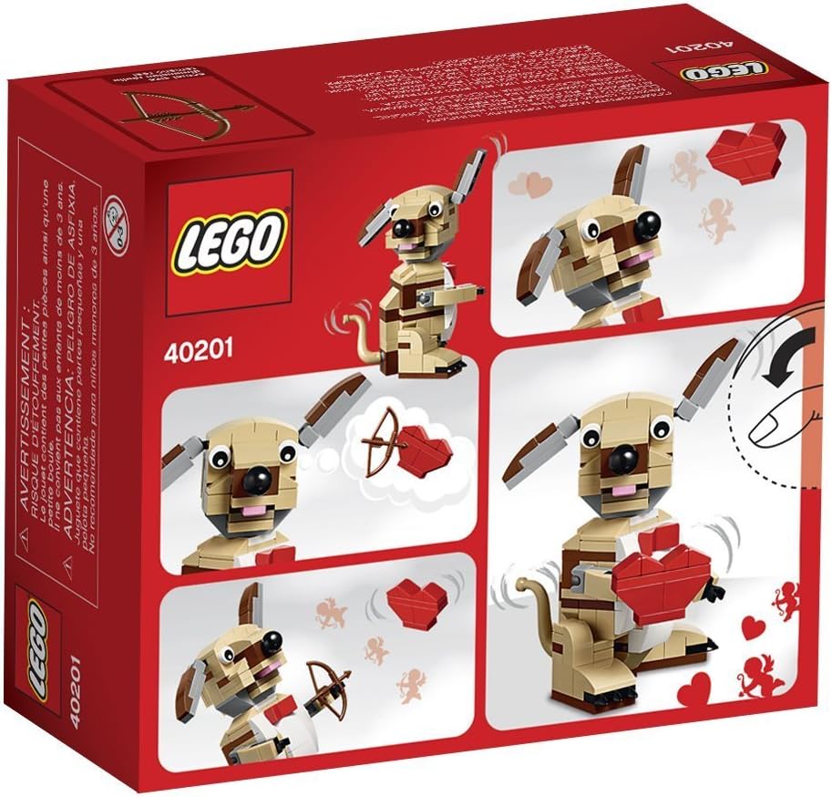 LEGO Valentinstag-Hund, 40201, 150 Teile