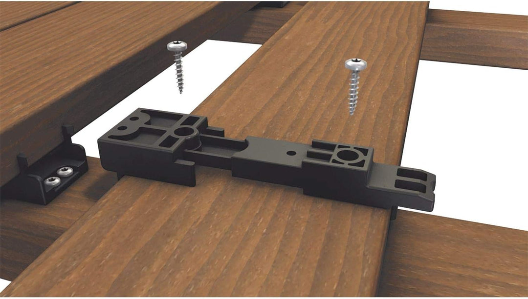 K&R Terracon Clipper für Dielen 120-150mm breit, für alle Dielenstärken, OHNE Schrauben, 50 Stück