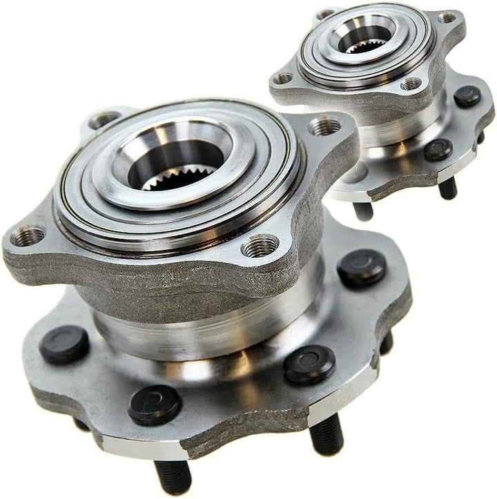 BESTPRICE 2x Radnabe vorne oder hinten Radlager Radlagersatz, Kompatibel mit NISSAN PATHFINDER III (