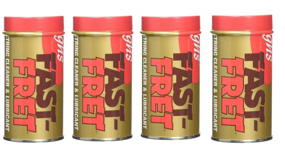 GHS Fast Bund-Gleitmittel für Saiten und Hals One Bottle 4-Pack